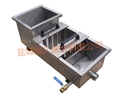 溜槽式浆料除铁器